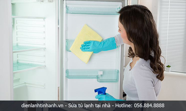 Sửa chữa chảy nước ở tủ lạnh ra từ ngăn mát