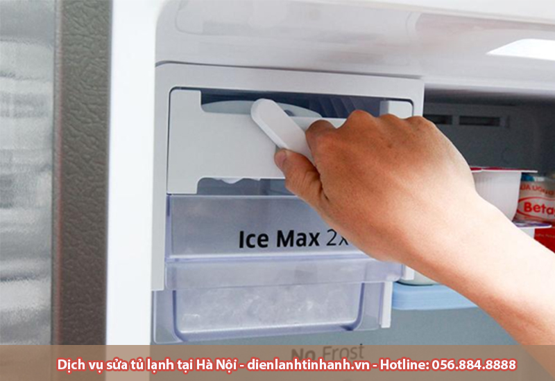 Tủ lạnh bị hỏng máy làm đá - Điện lạnh Tịnh Anh