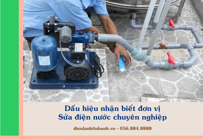 Sửa chữa điện nước hệ thống máy bớm nước