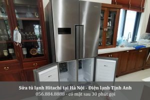 sửa tủ lạnh Hitachi - Điện lạnh Tịnh Anh 2