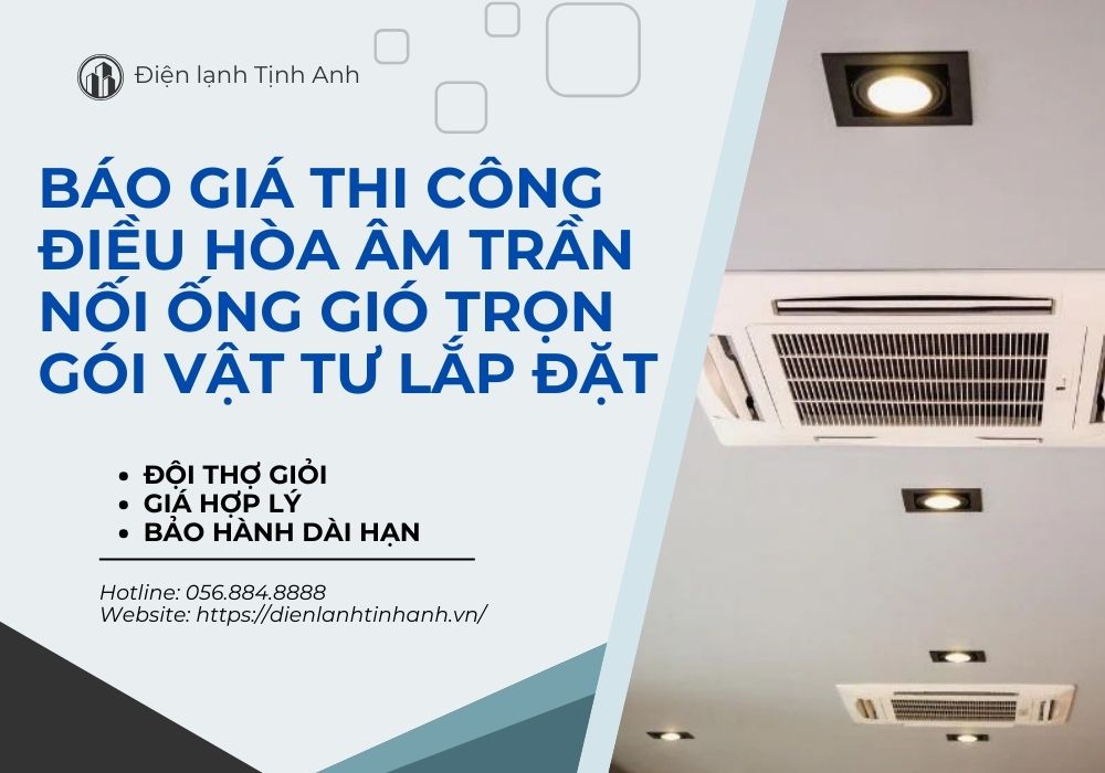 Thi công điều hòa âm trần nối ống gió - dienlanhtinhanh.com 7