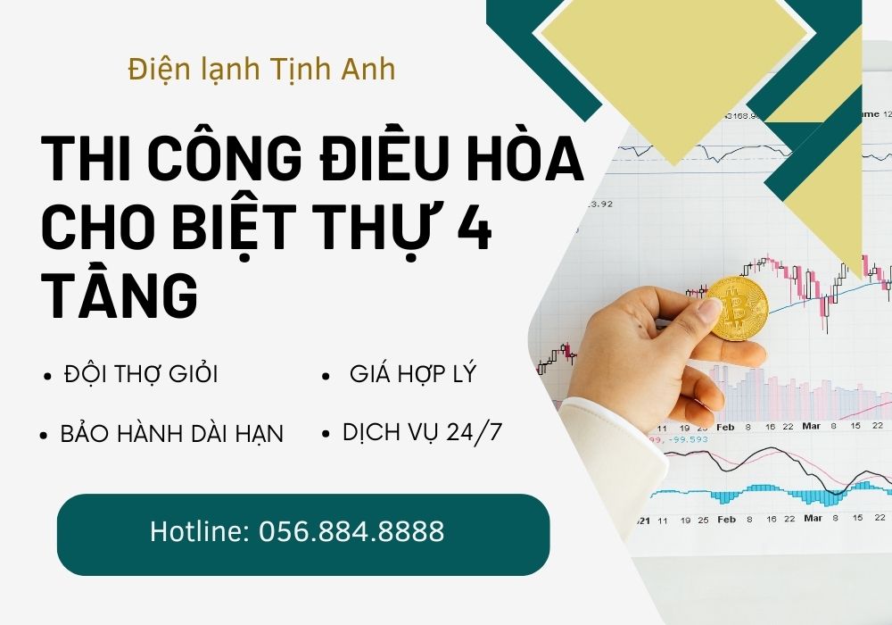 Thi công điều hòa cho biệt thự 4 tầng - dienlanhtinhanh.com 3