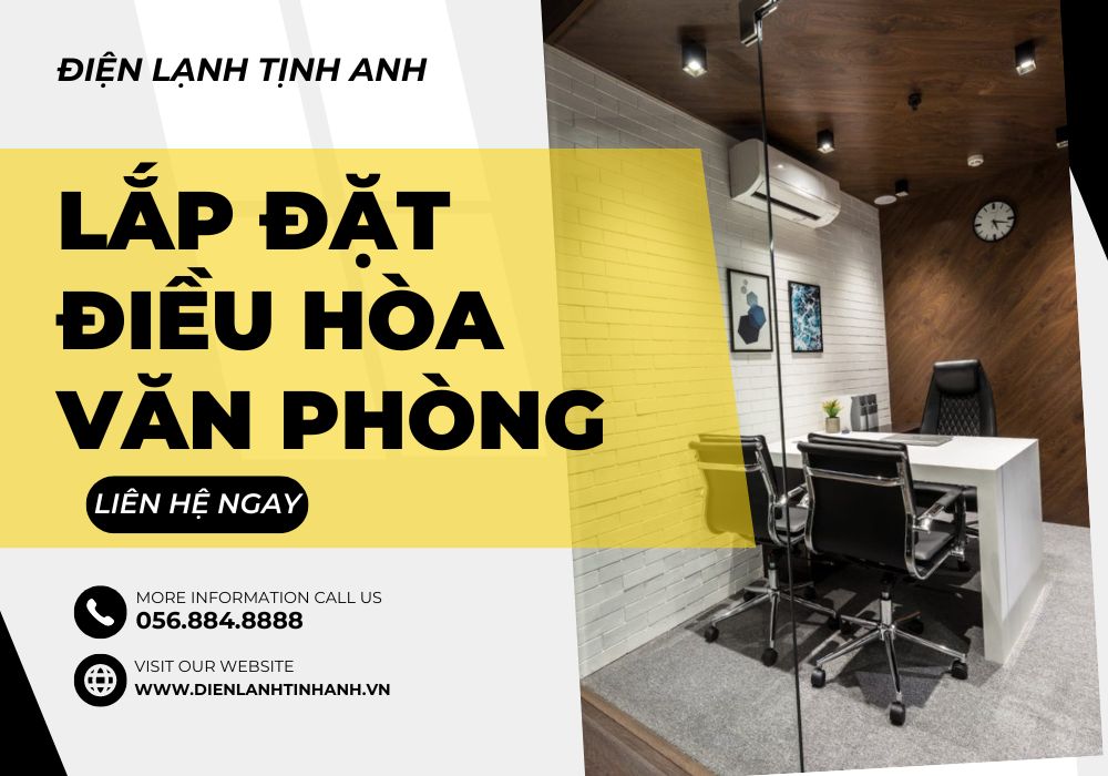 Lắp đặt điều hòa văn phòng - dienlanhtinhanh.com 3