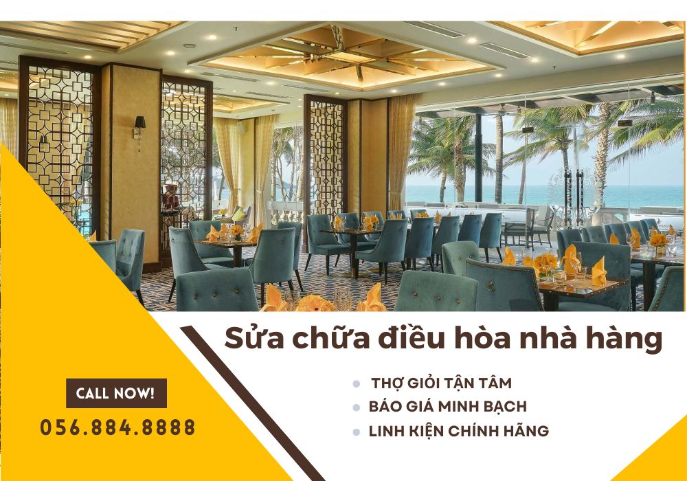 Sửa chữa điều hòa nhà hàng 1