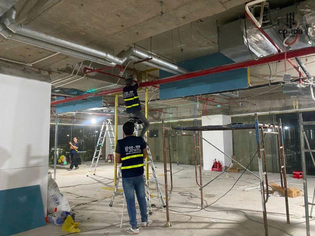 Thi công hệ thống điện mạng văn phòng chuyên nghiệp