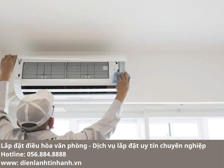 Lắp đặt điều hòa văn phòng - Dịch vụ lắp đặt uy tín chuyên nghiệp
