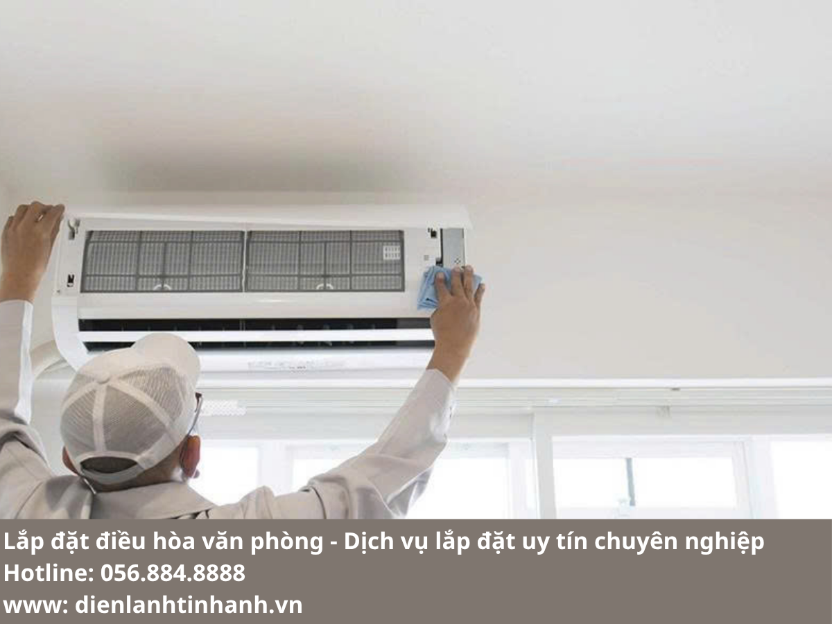 Lắp đặt điều hòa văn phòng - Dịch vụ lắp đặt uy tín chuyên nghiệp