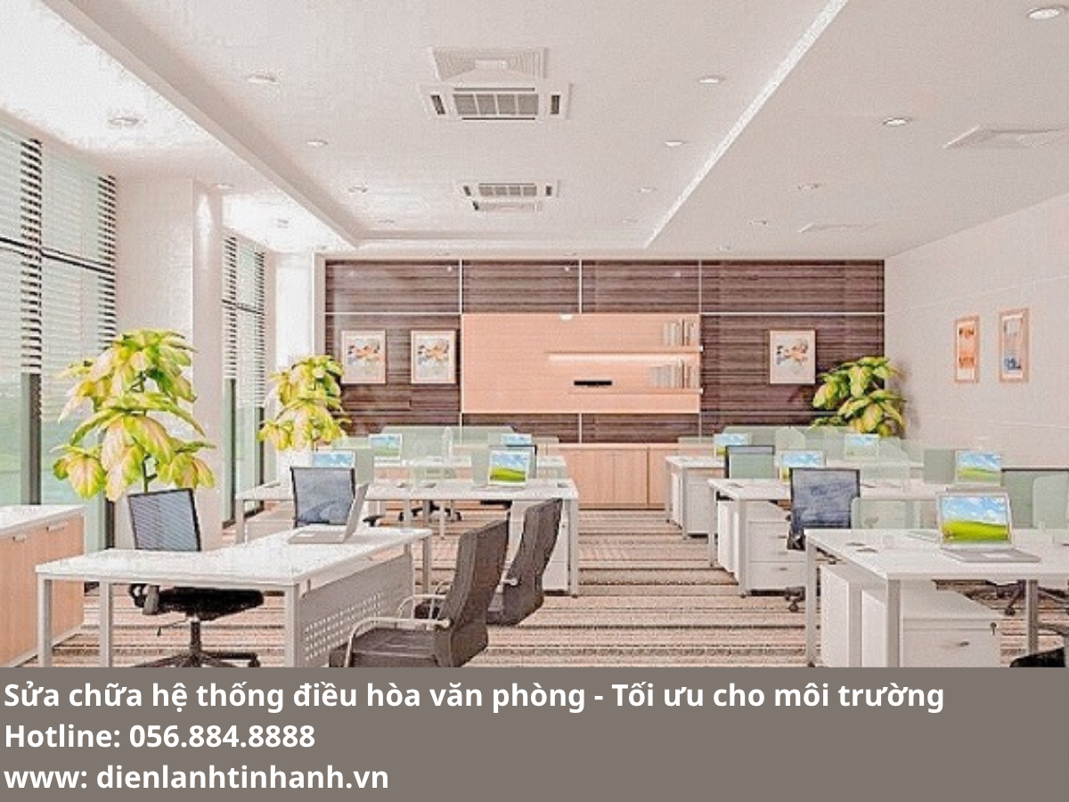 Sửa chữa hệ thống điều hòa văn phòng - Tối ưu cho môi trường
