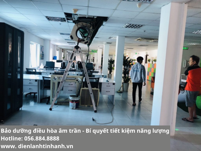 Bảo dưỡng điều hòa âm trần - Bí quyết tiết kiệm năng lượng